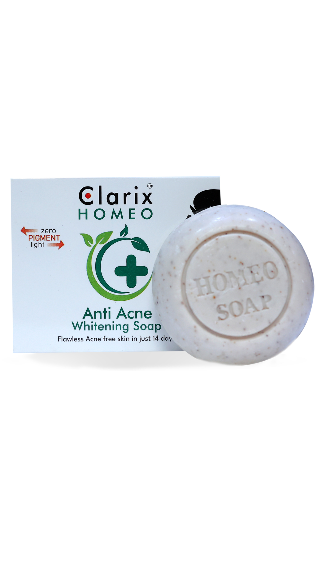 Clarix Homeo Anti-Acne & Whitening Soap – (85g)