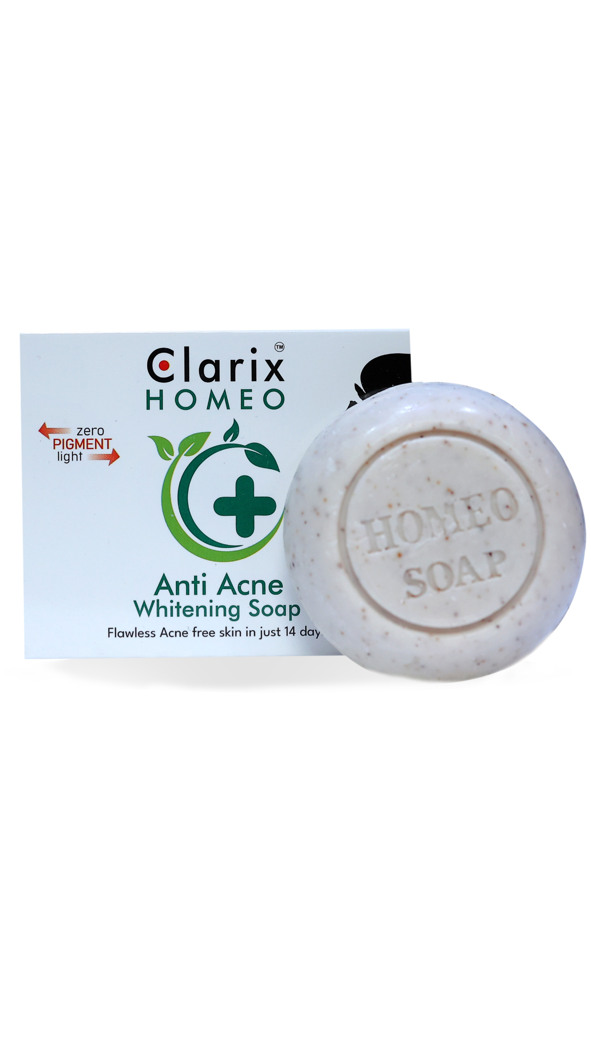 Clarix Homeo Anti-Acne & Whitening Soap – (85g)